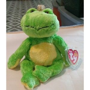 Ty Beanie Babies Charm The Frog